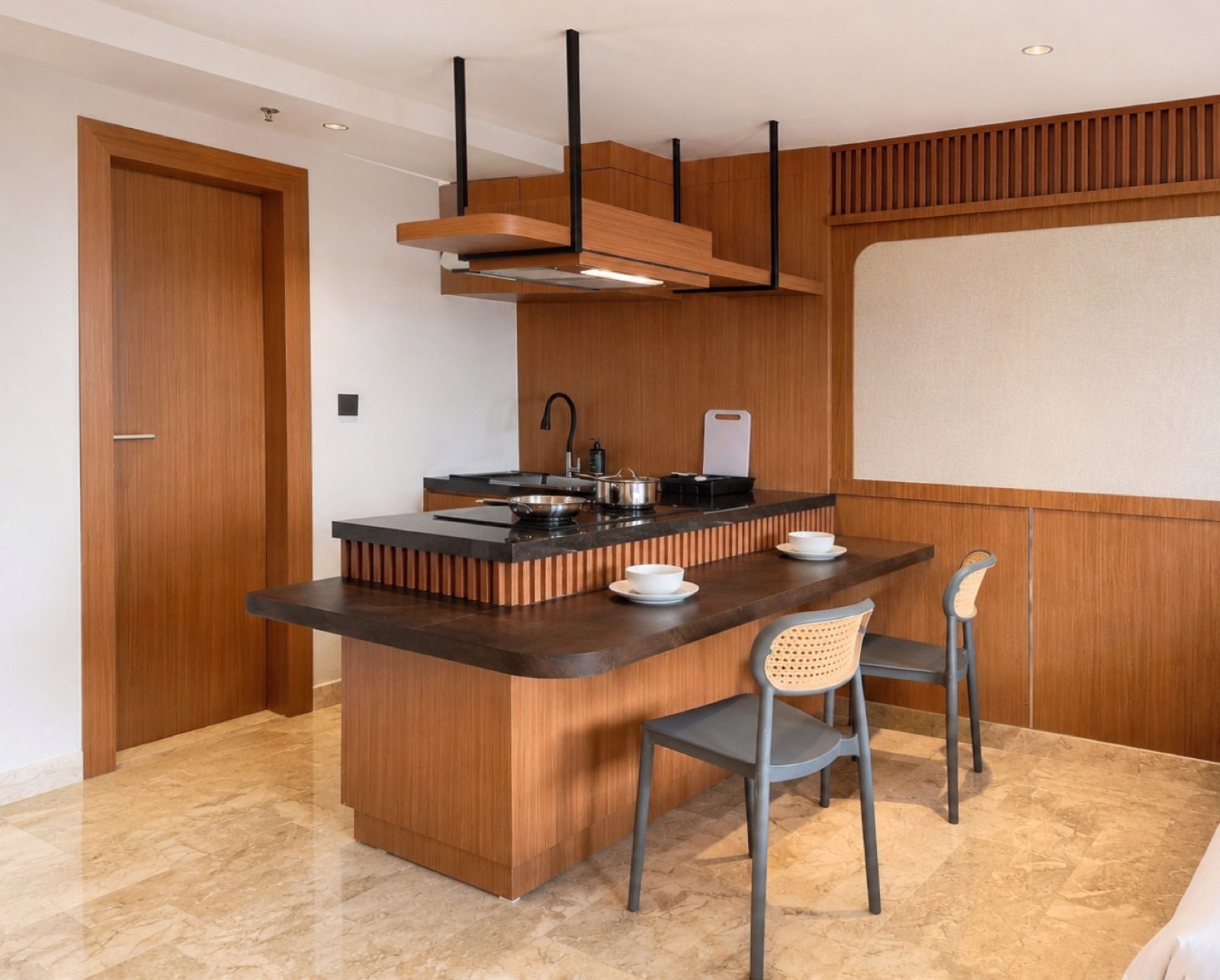 Studio Spacious, the kitchen
