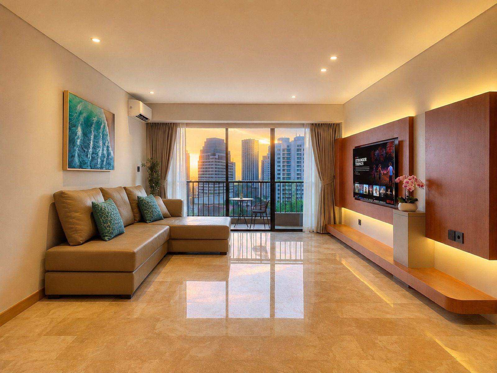 One Bedroom interior